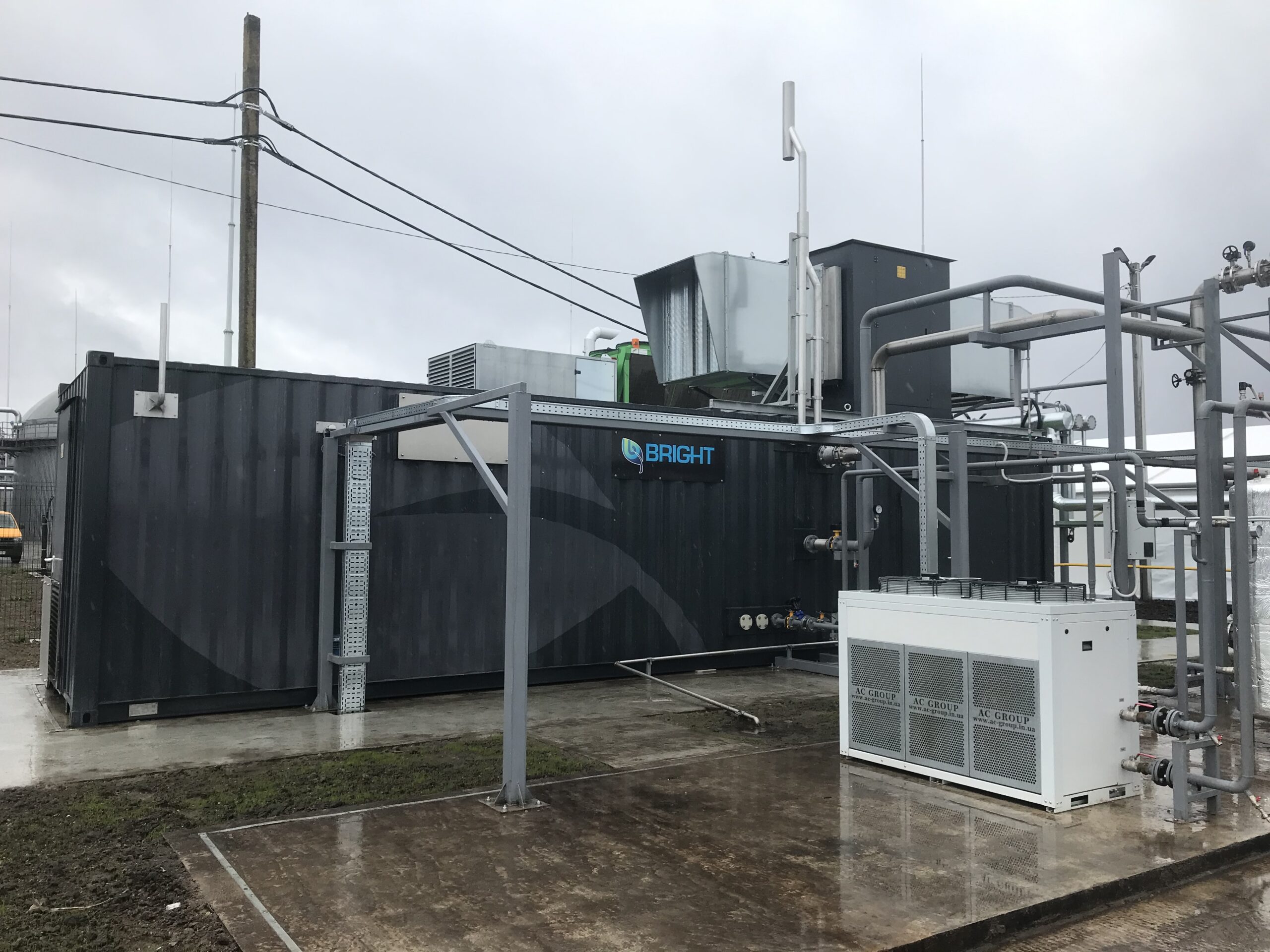 Біометанова установка потужністю 600 Нм3/год сирого біогазу - фото — pro-energy.com.ua