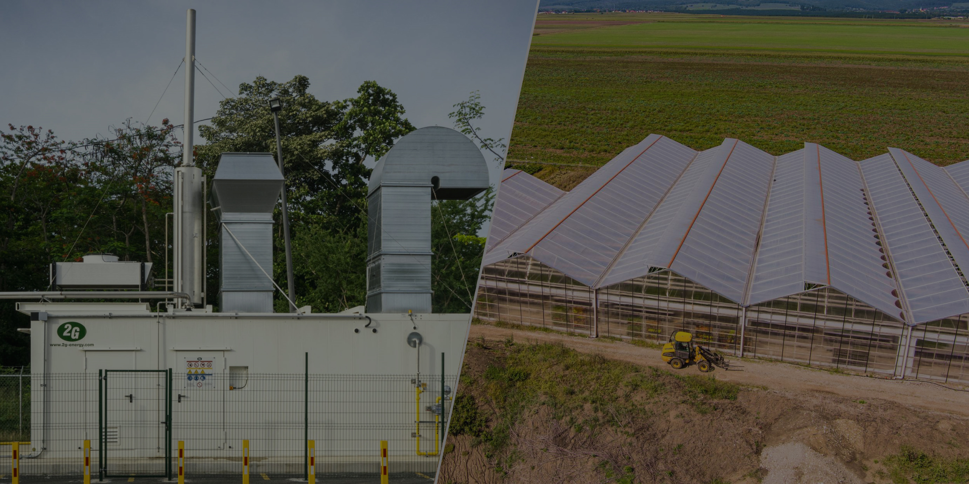 Cogeneration for greenhouse complexes: maximum heat recovery